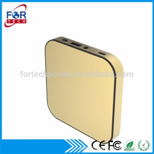 Slim power bank 4000mah with gift package,battery bank for promotional